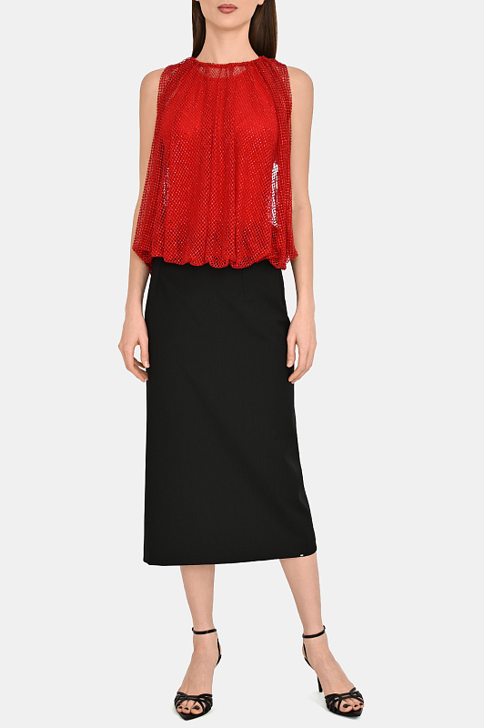 Блуза SPORTMAX Красный Женский SPXNODO 2612941061600