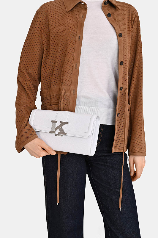 Клатч KITON Белый Женский DKARRYK0938F16001