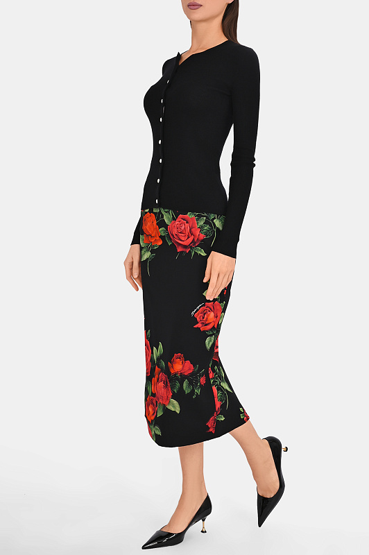Юбка DOLCE & GABBANA Черный Женский F4CSJT FSA9R Юбка DOLCE & GABBANA Черный Женский F4CSJT FSA9R