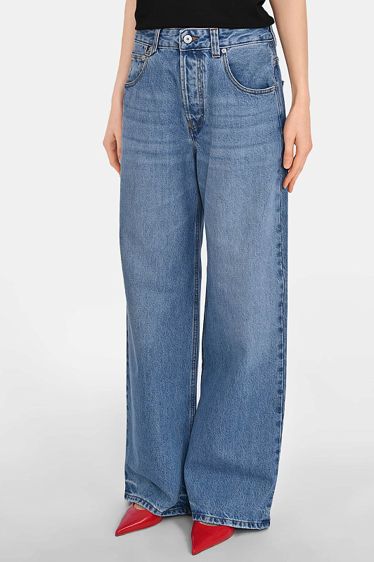 Джинсы JACQUEMUS Синий Женский PAW00036AD00038