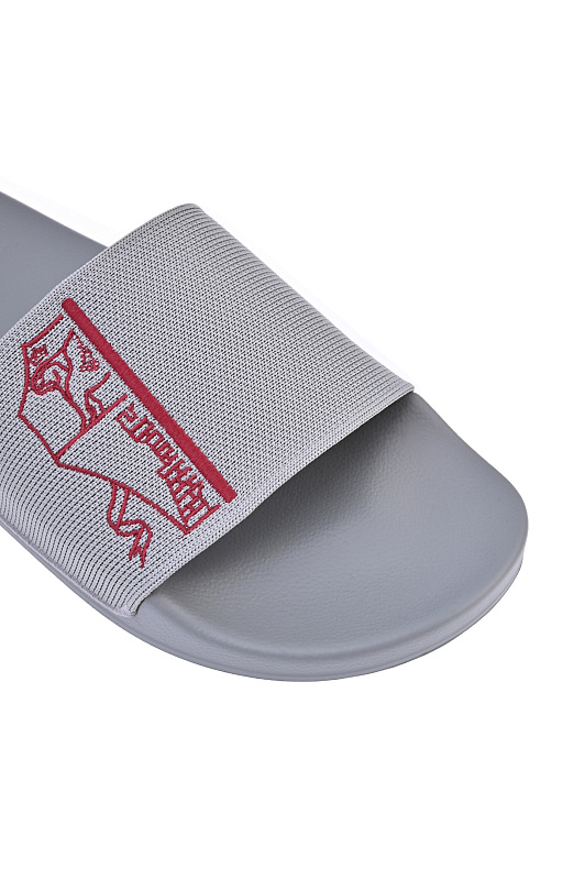 Шлепанцы BRUNELLO  CUCINELLI Серый Мужской MZUNYKR283