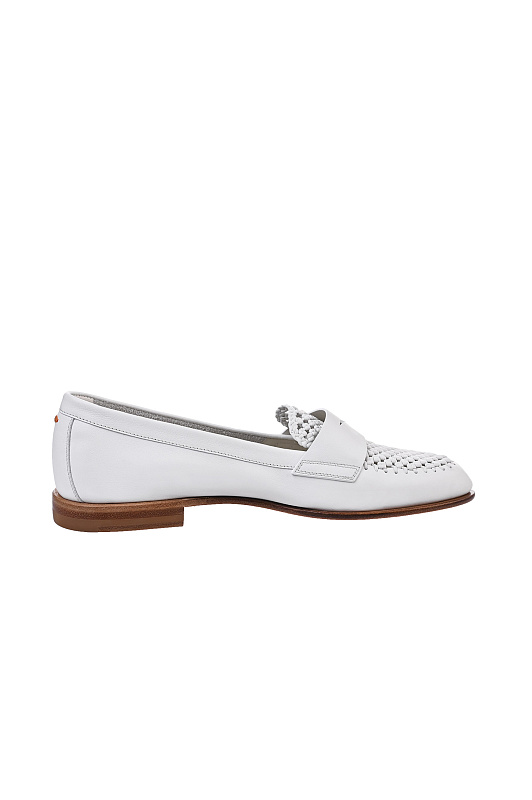 Лоферы SANTONI Белый Женский WUSG72100HAFSYWEI50 Лоферы SANTONI Белый Женский WUSG72100HAFSYWEI50