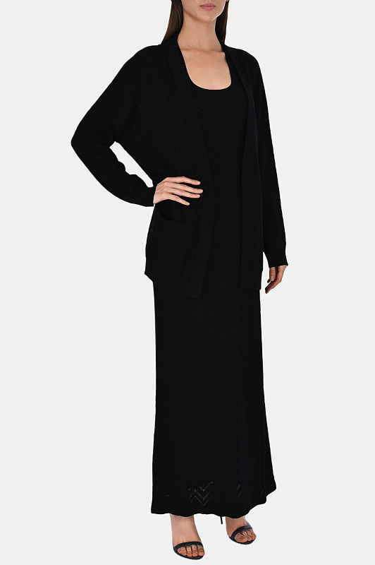 Платье MISSONI Черный Женский DS23WG1X-BK027A