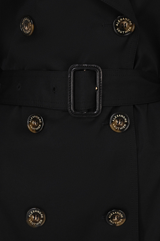 Плащ ALEXANDRE VAUTHIER  Черный Женский 213COA1401
