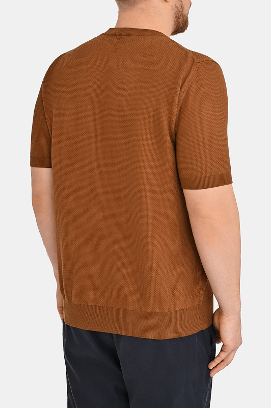 Джемпер CANALI Коричневый Мужской C0719MK02461