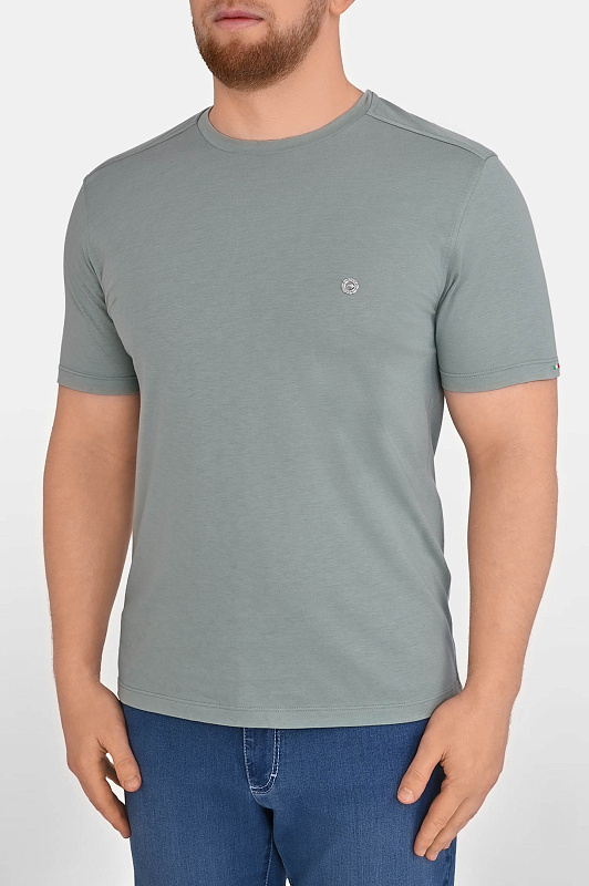 Футболка STEFANO RICCI Зеленый Мужской MNH6104920 803