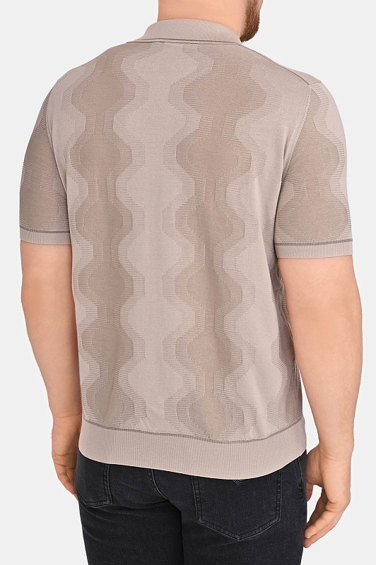 Поло STEFANO RICCI Бежевый Мужской K818105P31 F26171