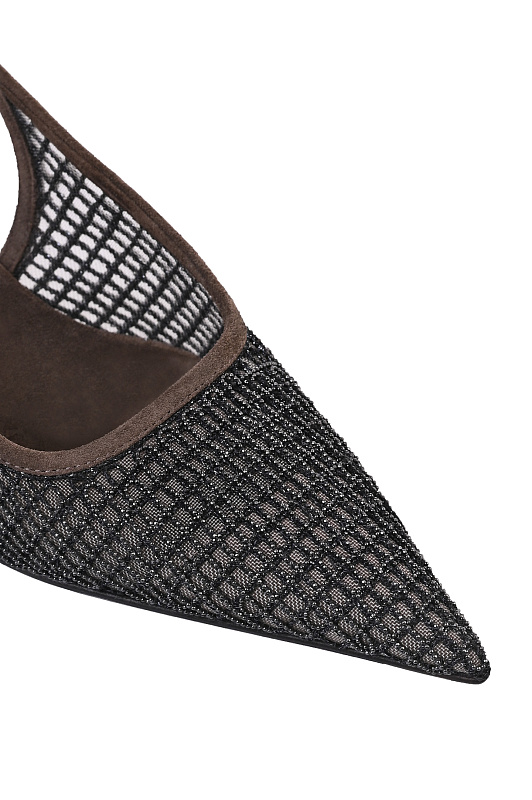 Босоножки BRUNELLO  CUCINELLI Черный Женский MZSFC3215