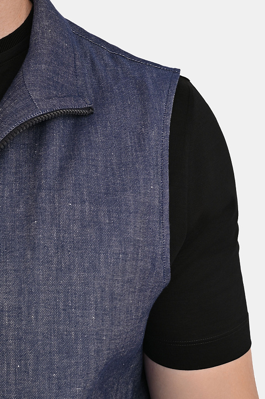 Жилет CANALI Темно-синий Мужской O41088USG03468