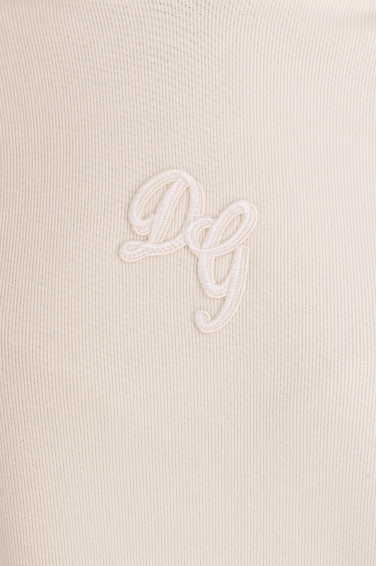 Худи DOLCE & GABBANA  Молочный Женский F9S47Z GDDMC