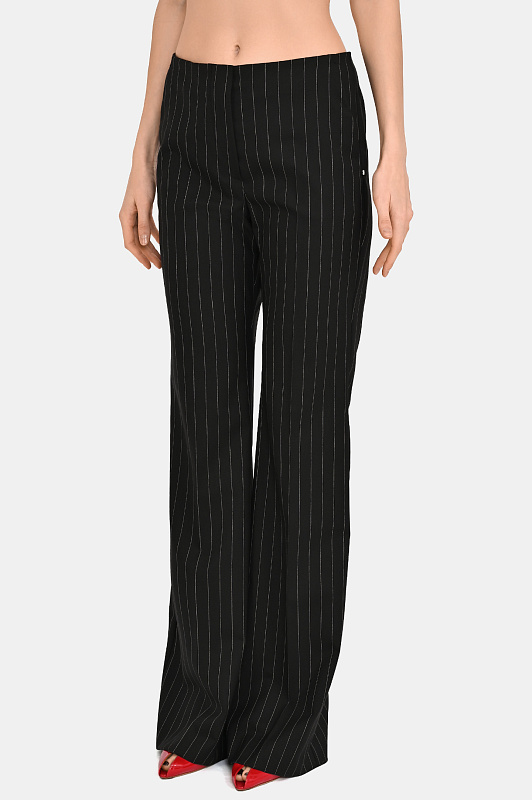 Брюки SPORTMAX Черный Женский SPXVISINO 2612131051600