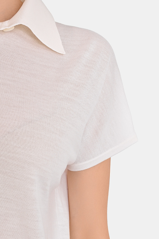 Поло KITON Белый Женский D577170