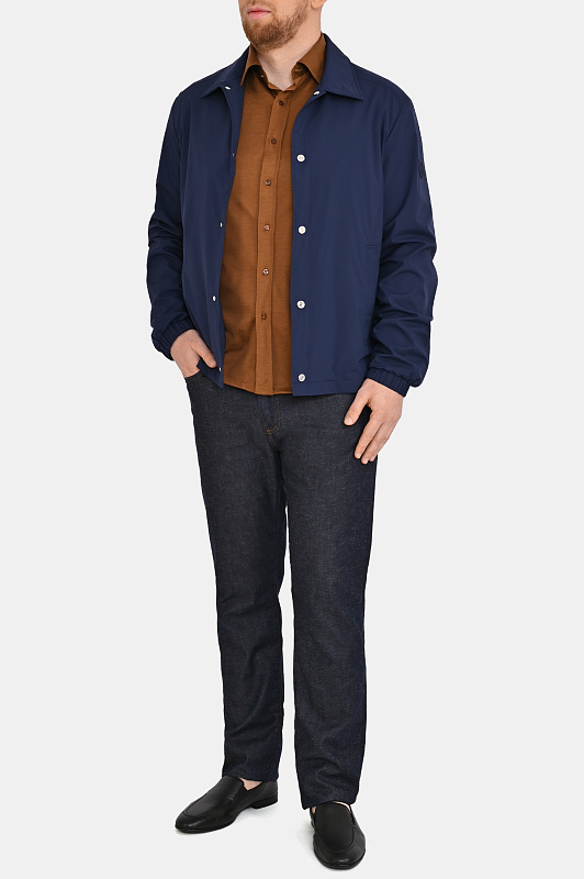 Куртка+чехол STEFANO RICCI Темно-синий Мужской M6J6100150 PL001H C