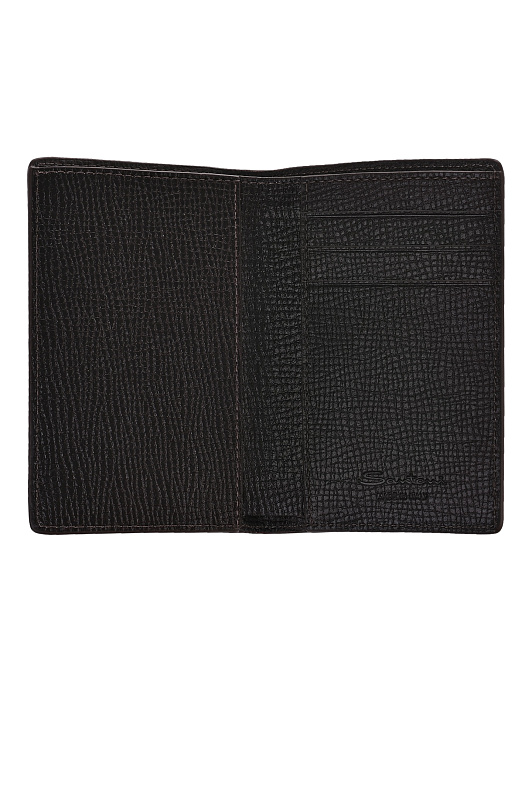 Визитница SANTONI Темно-коричневый Женский UFPGA2581FO-AUXUI00