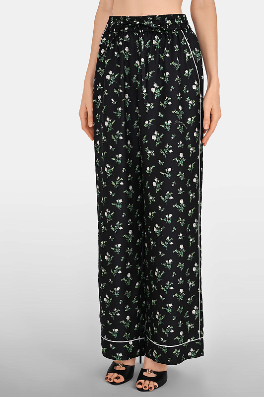 Брюки DOLCE & GABBANA  Черный Женский FTDKTTIS13G