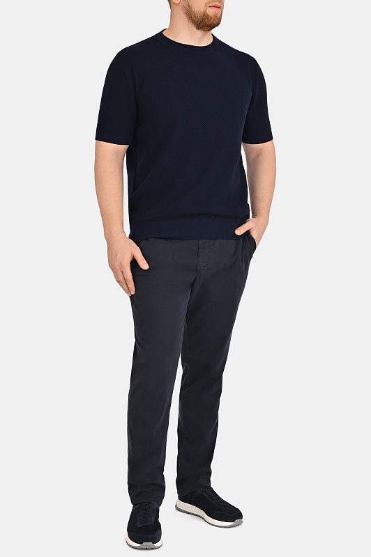 Джемпер CANALI Темно-синий Мужской C0719MK02461