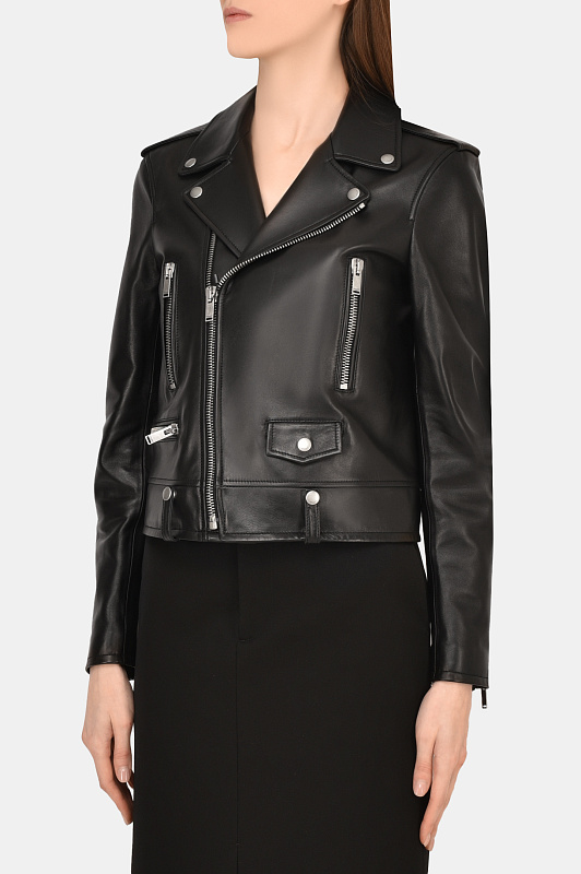 Куртка SAINT LAURENT  Черный Женский 687837 Y5OA2 1000