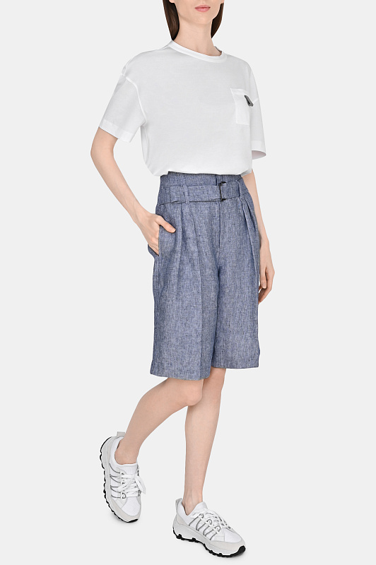 Футболка BRUNELLO  CUCINELLI Белый Женский MPA45BK400