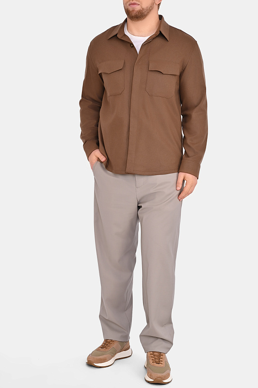 Кроссовки CANALI Коричневый Мужской RC01363 491232