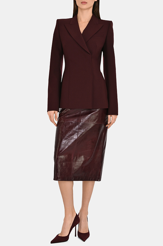 Жакет SPORTMAX Бордовый Женский COCCO 2522046042600