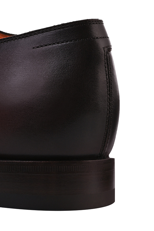 Туфли SANTONI Темно-коричневый Мужской MCAG19026JJ6BNTG