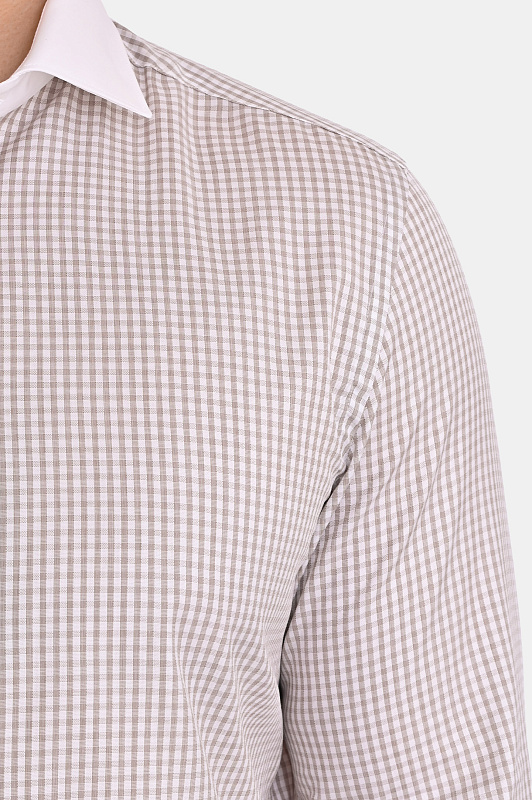 Рубашка CANALI Бежевый Мужской CCLX0C3GD03717