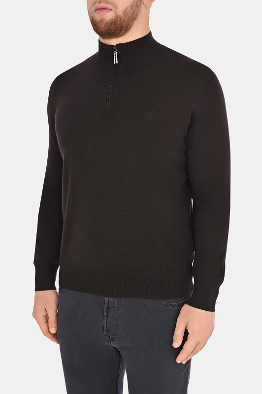 Свитер STEFANO RICCI Темно-коричневый Мужской K303071L01 F23345