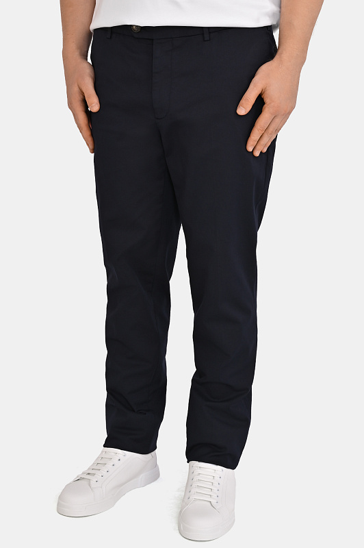 Брюки BRUNELLO  CUCINELLI Темно-синий Мужской M289LI1770