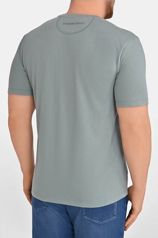 Футболка STEFANO RICCI Зеленый Мужской MNH6104920 803