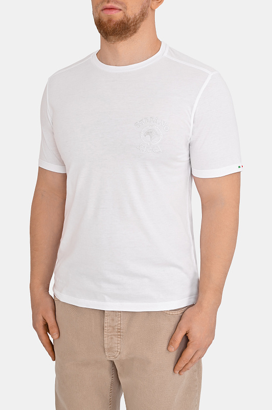 Футболка STEFANO RICCI Белый Мужской MNH6105090803