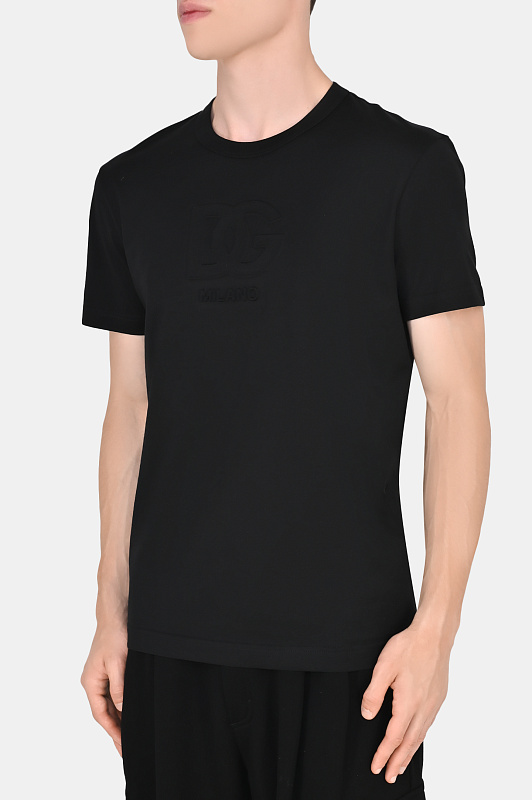 Футболка DOLCE & GABBANA  Черный Мужской G8KBAZ G7C7Q