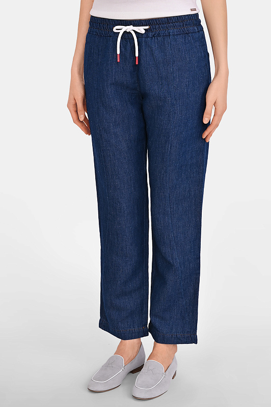 Джинсы KITON Синий Женский DJ61106K0925H0