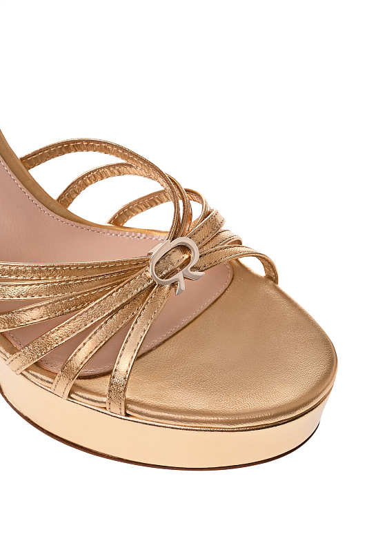 Босоножки GIANVITO ROSSI Золотой Женский G32632.70RIC.NPSMEKO