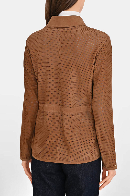 Куртка KITON Коричневый Женский D61473K0941H03001