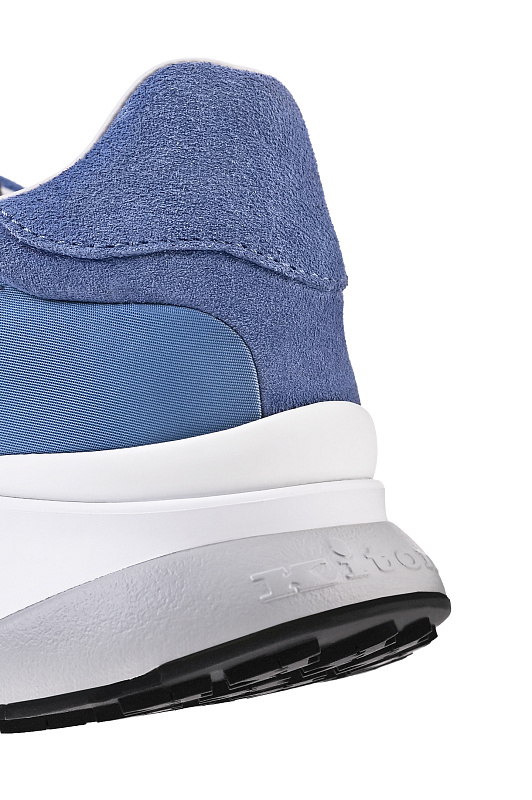 Кроссовки KITON Голубой Мужской USSA374N013330