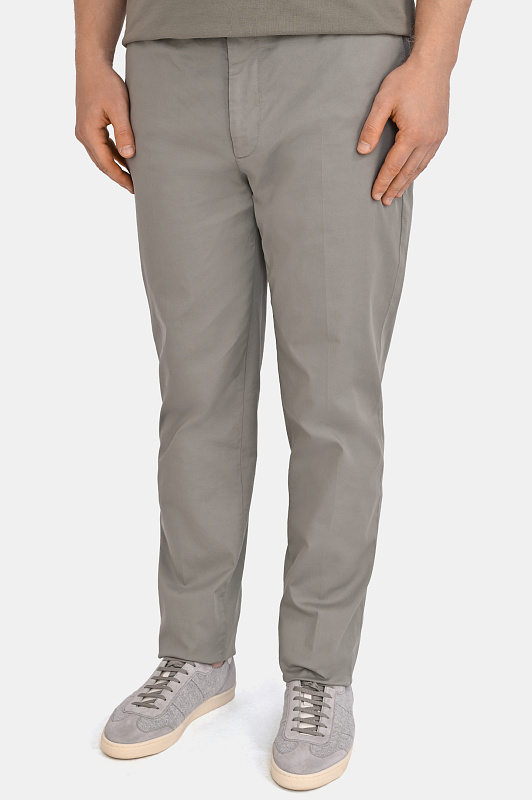 Брюки BRUNELLO  CUCINELLI Оливковый Мужской M289LI1770