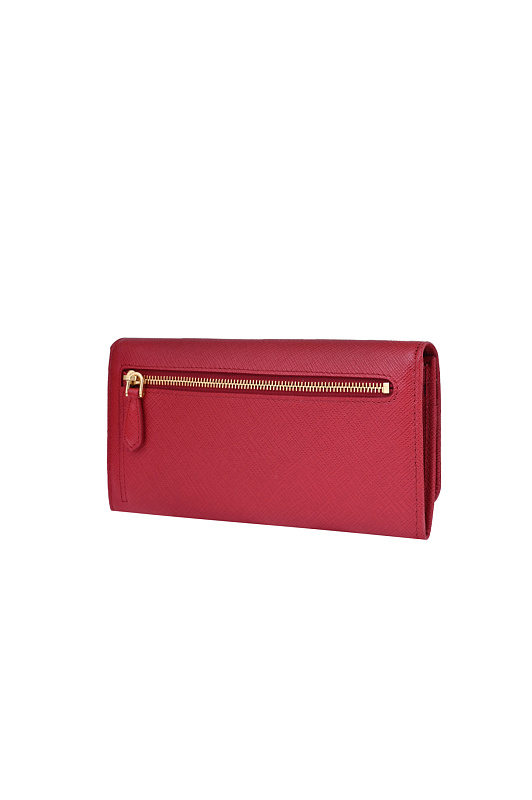 Кошелек PRADA  Красный Женский 1MH132