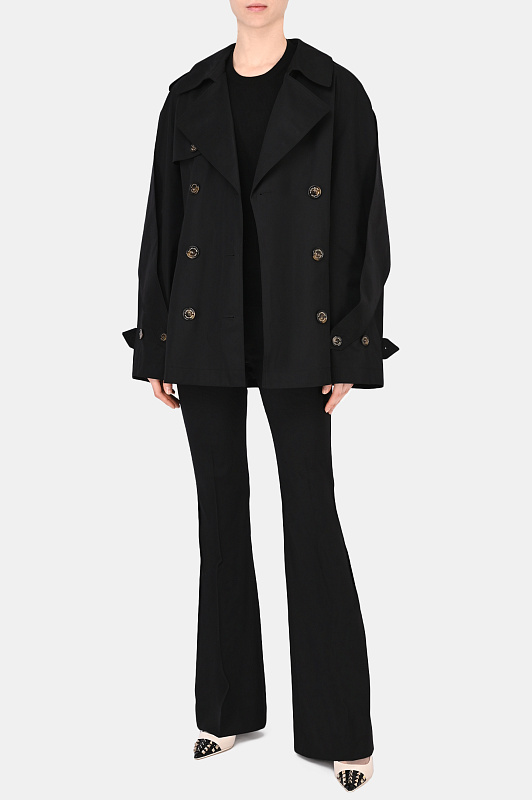Плащ ALEXANDRE VAUTHIER  Черный Женский 213COA1401