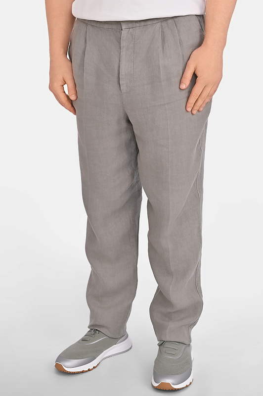 Брюки BRUNELLO CUCINELLI Оливковый Мужской M243DE1710 Брюки BRUNELLO CUCINELLI Оливковый Мужской M243DE1710