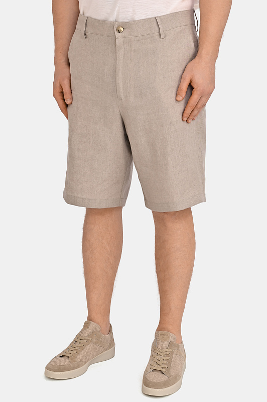 Шорты CANALI Светло-бежевый Мужской U95609AE05958