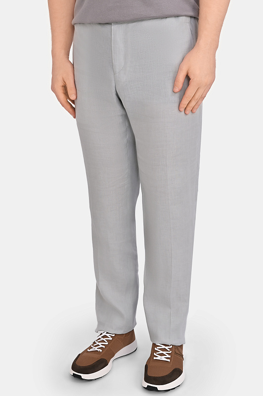 Брюки KITON Серый Мужской UPN01H09690