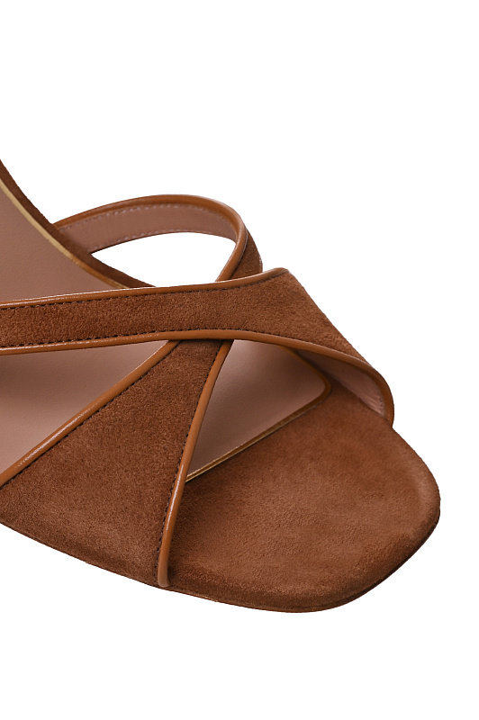 Босоножки SANTONI Коричневый Женский WHWG72176HA2NUGCC44