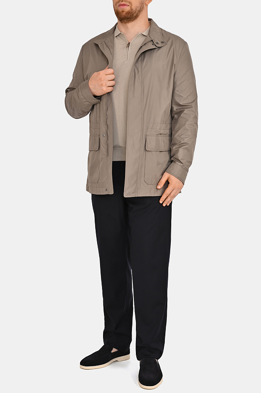 Брюки CANALI Темно-синий Мужской V91659AR03652 Брюки CANALI Темно-синий Мужской V91659AR03652
