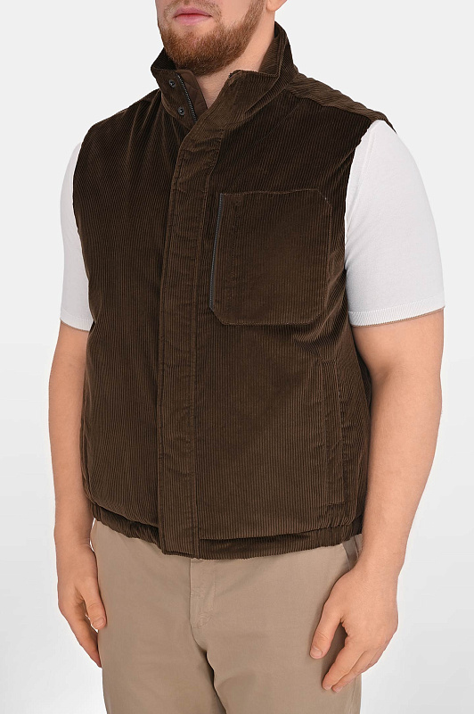 Жилет CANALI Коричневый Мужской O41020 SG03041