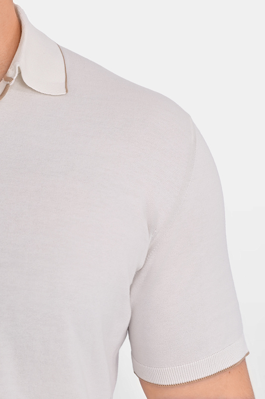 Поло CASTANGIA Молочный Мужской Q81.A649 HSW-S26