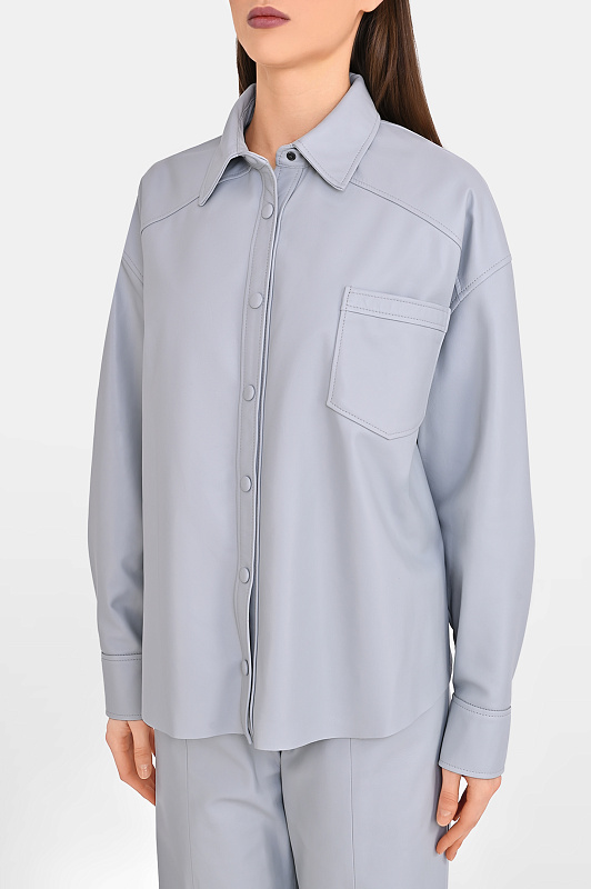 Блуза SIMONETTA  RAVIZZA Голубой Женский S06SH98L1