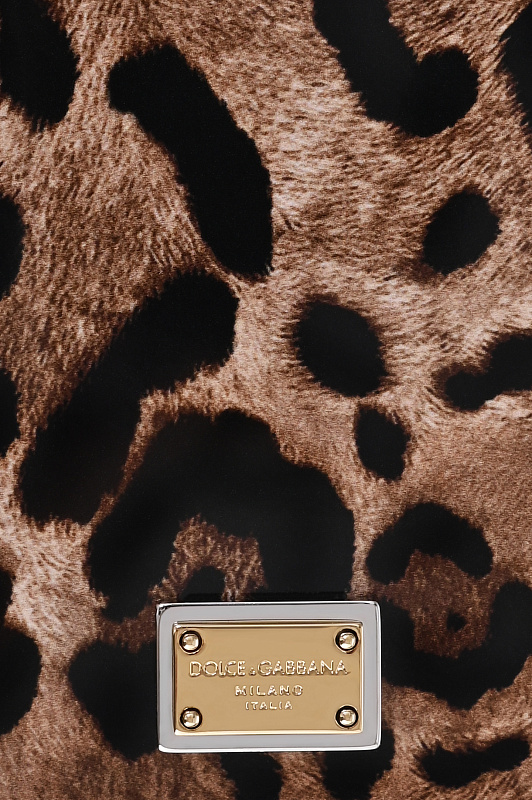 Обложка для паспорта DOLCE & GABBANA  Леопардовый Женский BI2215 AM568