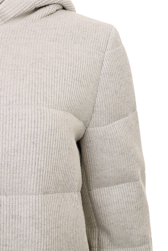 Куртка BRUNELLO  CUCINELLI Молочный Женский M01ET2922