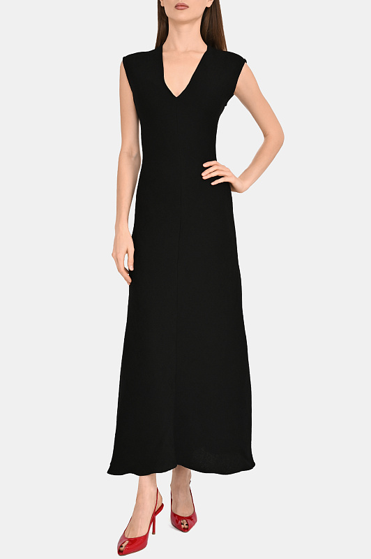 Платье SPORTMAX Черный Женский SPXPECORA 2612221031600