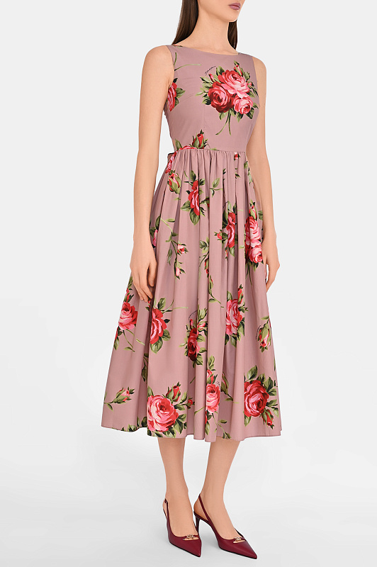 Платье DOLCE & GABBANA  Розовый Женский F612PTHS5UT HF5ZN 